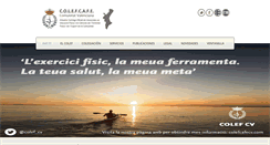 Desktop Screenshot of colefcafecv.com